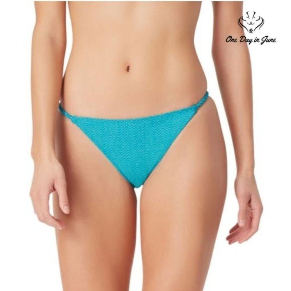 Sugar Beach Textured Hipster Bikini Bottom Size XS